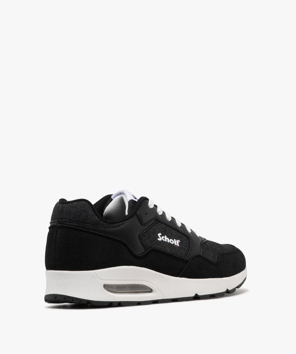 Baskets basses au look rétro tendance homme - Schott vue5 - SCHOTT - GEMO