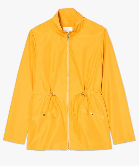 Veste femme imperméable avec col montant  vue4 - GEMO(FEMME PAP) - GEMO