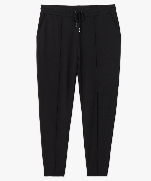 Pantalon femme grande taille avec couture sur l’avant  vue4 - GEMO (G TAILLE) - GEMO