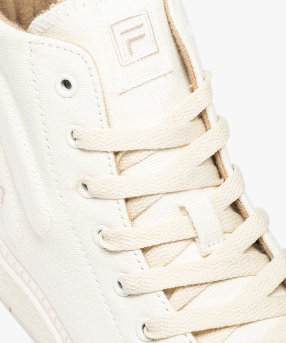Baskets femme montantes en toile unie - Fila Potenza vue6 - FILA - GEMO