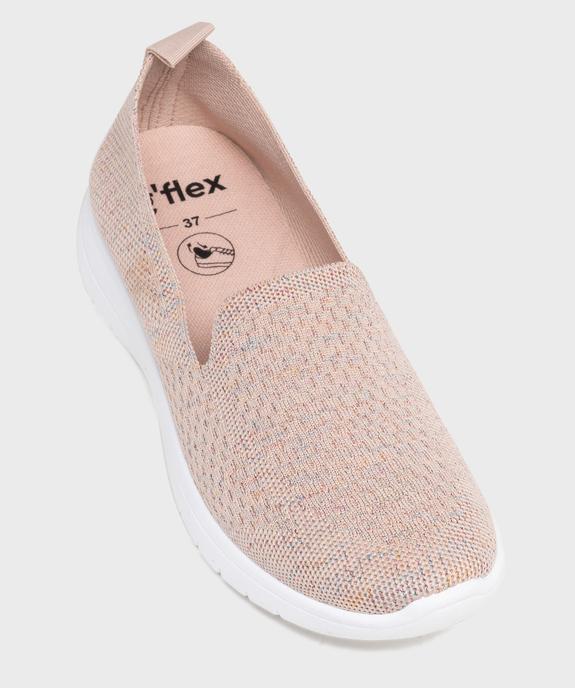 Baskets confort en mesh à semelle souple femme vue5 - G'FLEX - GEMO