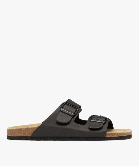 Sandales mules 2 brides homme - Schott vue2 - SCHOTT - GEMO