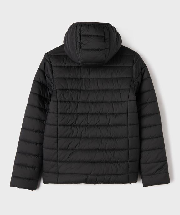 Doudoune à capuche matelassage léger fille - GEMO 4G FILLE Doudoune à capuche matelassage léger fille vue8 - GEMO 4G FILLE - GEMO