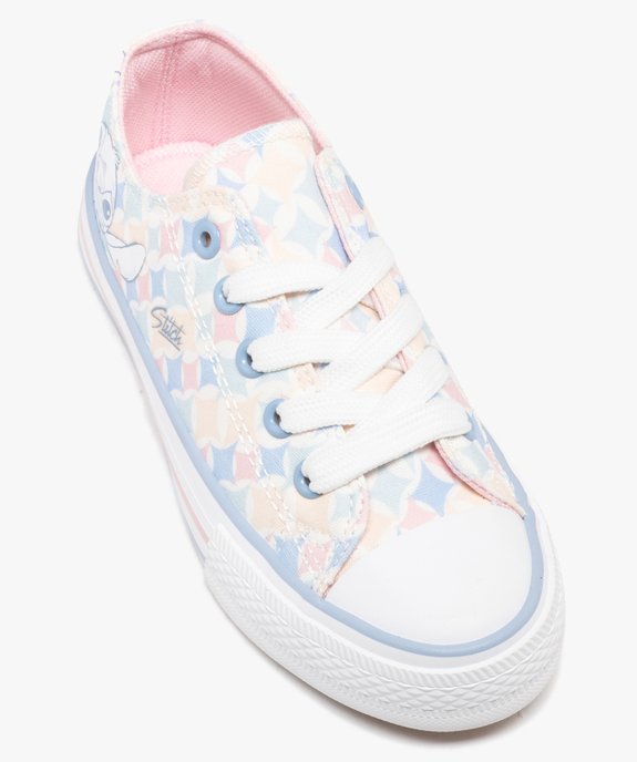 Baskets basses en toile à motifs fille - Stitch vue6 - LILO & STITCH - GEMO