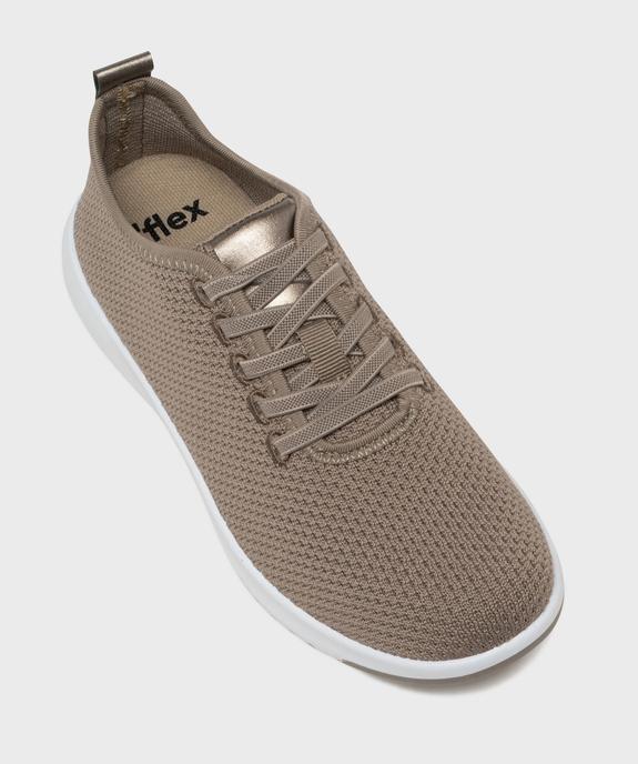 Baskets confort en textile ultra légères femme vue5 - G'FLEX - GEMO