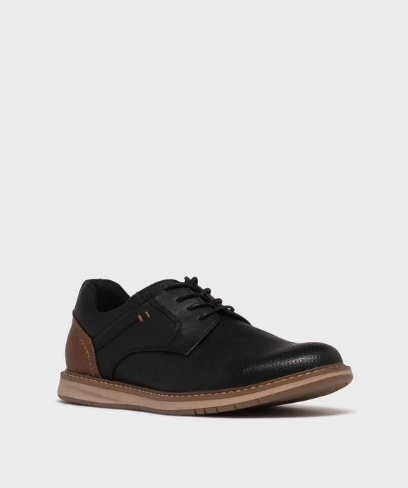 Derbies élégants et confortables à semelle sport homme vue2 - MARIO BALDANO - GEMO