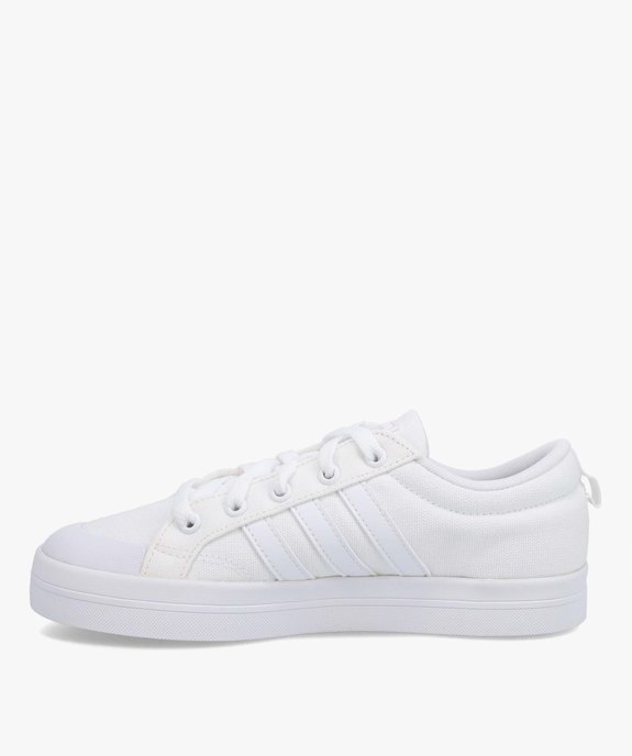 Baskets femme en toile unie et bout renforcé – Adidas Bravada vue3 - ADIDAS - GEMO
