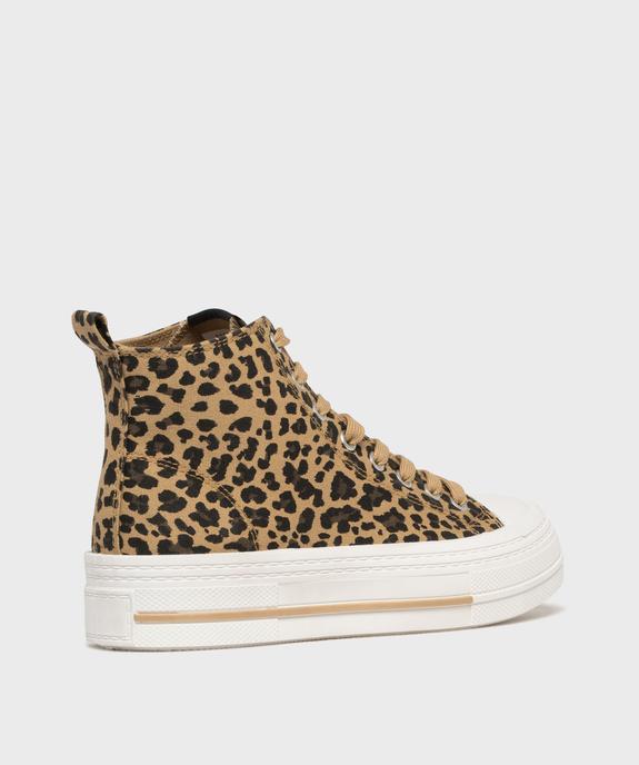 Baskets montantes en toile femme - Camps United vue4 - CAMPS - GEMO