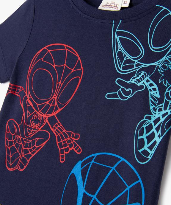 Tee-shirt manches courtes avec motif Spidey garçon - Marvel vue2 - SPIDERMAN - GEMO