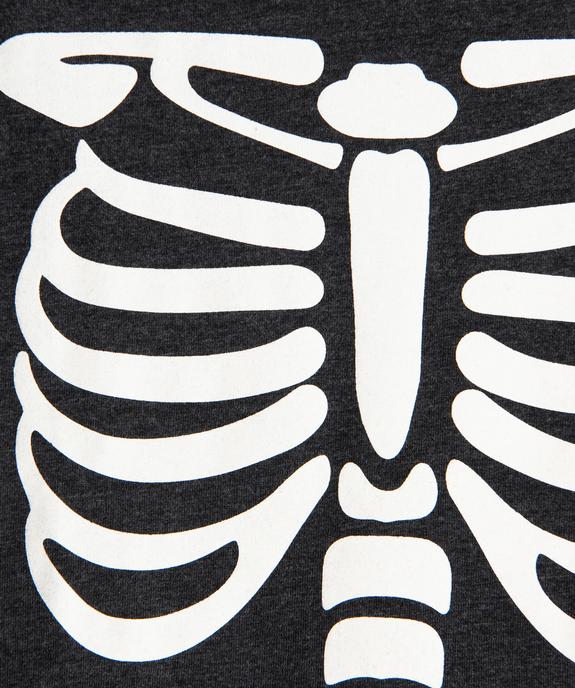 Tee-shirt garçon à manches courtes motif squelette phosphorescent vue4 - GEMO (ENFANT) - GEMO
