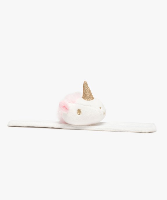 Bracelet enfant peluche licorne vue2 - GEMO - GEMO