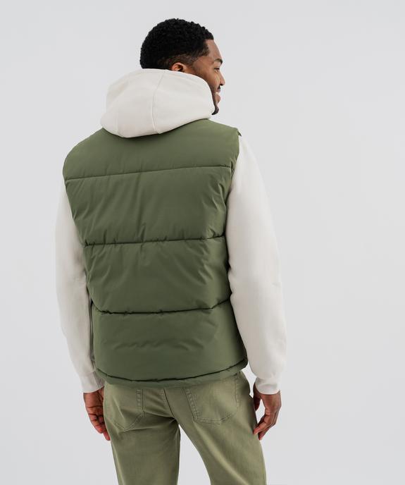 Doudoune sans manches à col montant homme vue3 - GEMO 4G HOMME - GEMO