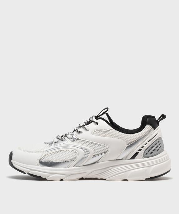 Baskets de running en mesh femme - 5 Miles vue3 - 5 MILES - GEMO