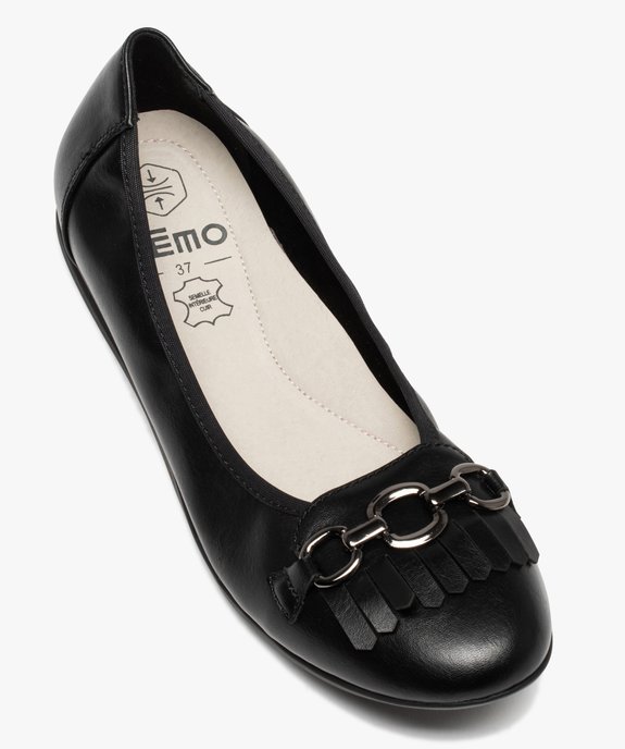 Ballerines femme unies dessus patte mexicaine vue5 - GEMO(URBAIN) - GEMO