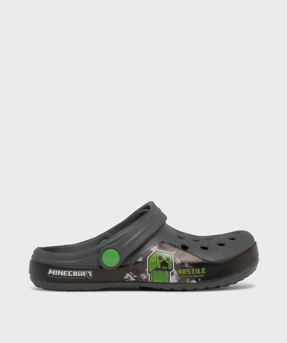 Sabots souples à tige ajouré garçon - Minecraft vue1 - MINECRAFT - GEMO