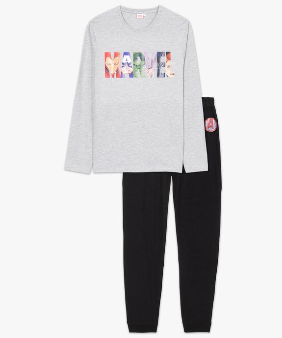 Pyjama homme en jersey imprimé Avengers - Marvel vue4 - MARVEL DTR - GEMO