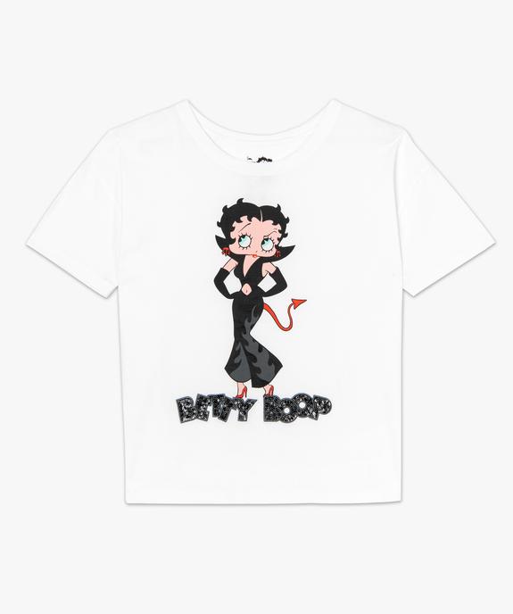 Tee-shirt femme avec motif diablesse – Betty Boop vue4 - BETTY BOOP - GEMO