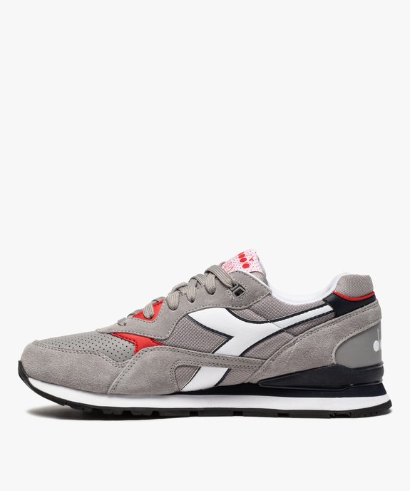 Baskets homme jogger à lacets – Diadora N.92 vue3 - DIADORA - GEMO