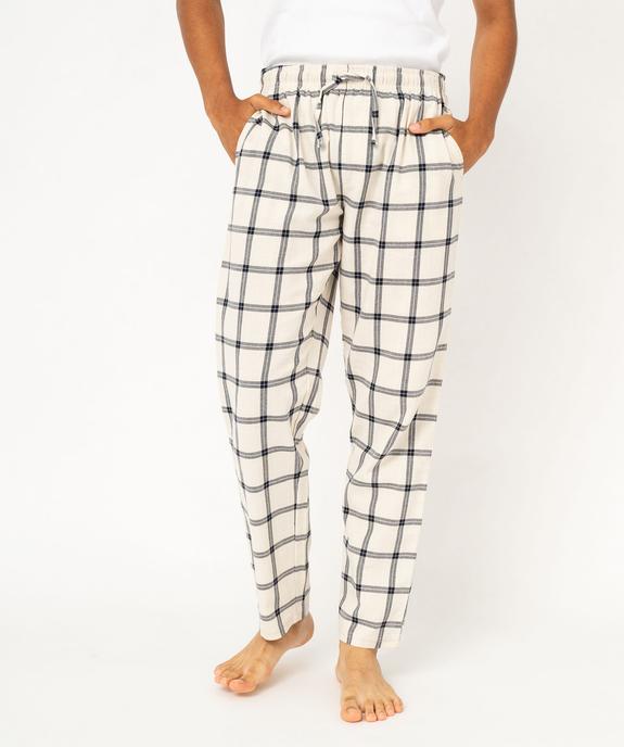 Pantalon de pyjama à carreaux homme vue1 - GEMO(HOMWR HOM) - GEMO