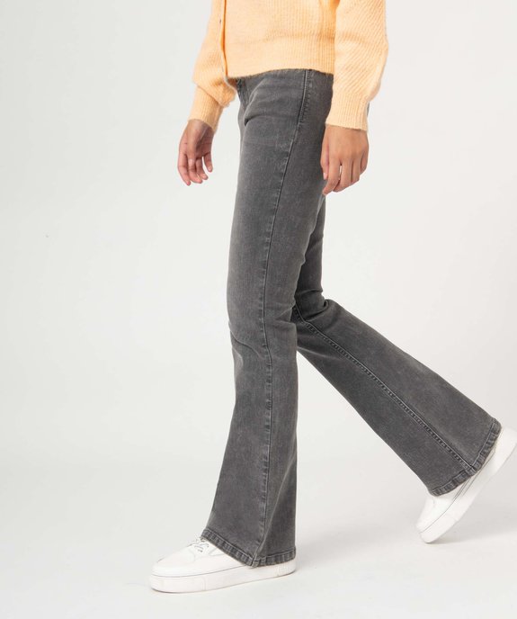 Jean femme coupe Bootcut taille haute vue1 - GEMO 4G FEMME - GEMO