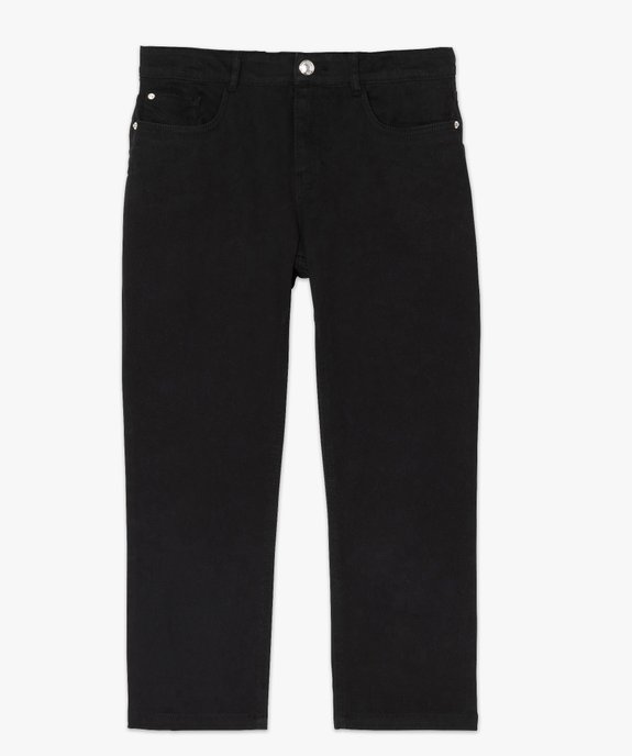 Pantacourt femme en toile 5 poches vue4 - GEMO (JEAN) - GEMO