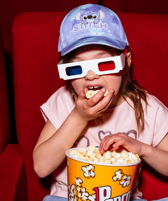 Casquette en coton imprimé fille - Stitch vue1 - LILO & STITCH - GEMO