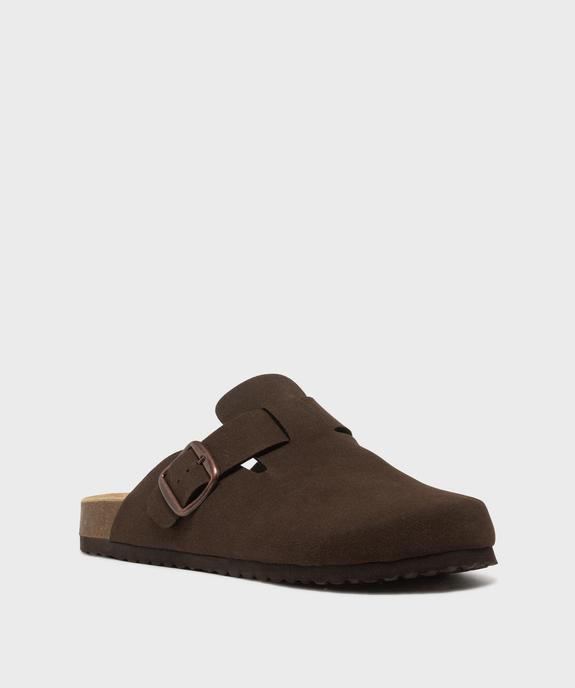 Sabots avec semelle intérieure cuir ergonomique homme vue2 - URBAN STEPS - GEMO