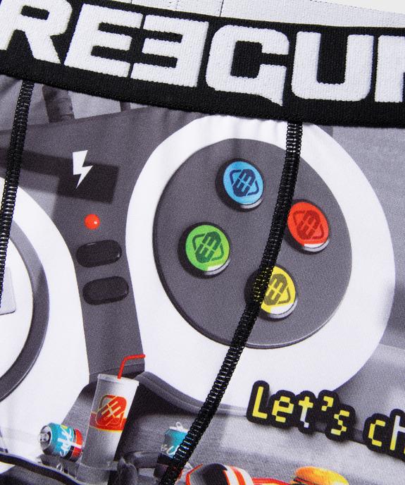 Boxer garçon à motifs jeu vidéo - Freegun vue4 - FREEGUN - GEMO