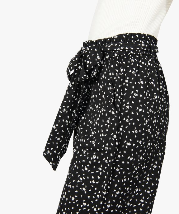 Pantacourt femme large et fluide vue2 - GEMO(FEMME PAP) - GEMO