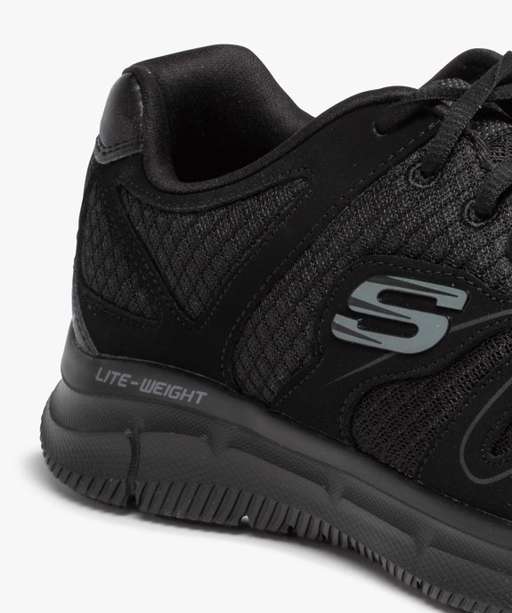 Baskets homme running unies dessus mesh – Skechers vue6 - SKECHERS - GEMO