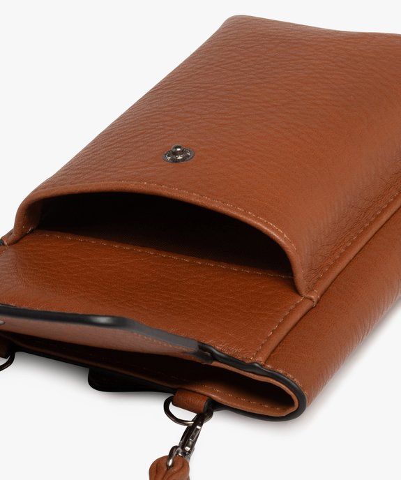 Pochette téléphone métallisée 2 en 1 femme vue4 - GEMO (ACCESS) - GEMO
