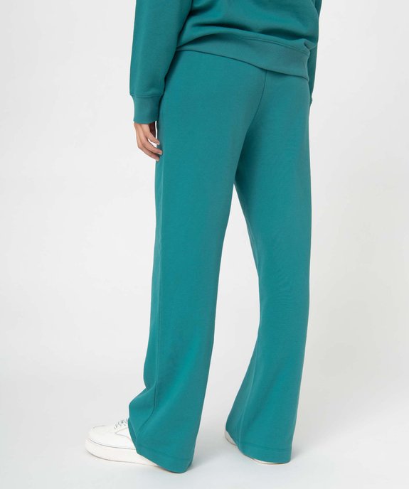 Pantalon de jogging pour femme coupe ample vue3 - GEMO(FEMME PAP) - GEMO