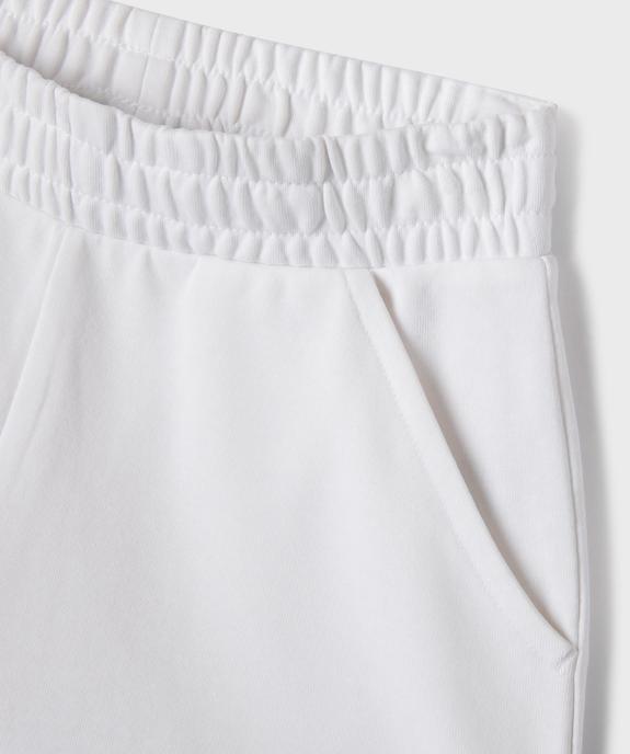 Short ample en maille French Terry fille vue2 - GEMO 4G FILLE - GEMO