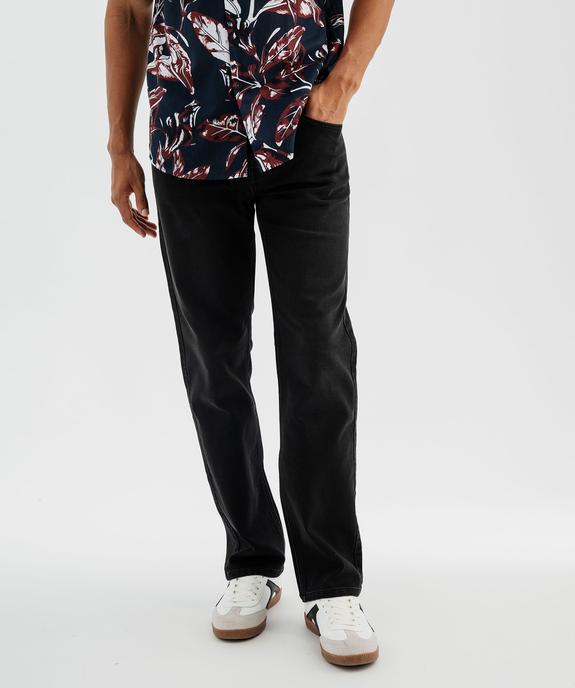 Jean regular en coton stretch homme vue1 - GEMO 4G HOMME - GEMO