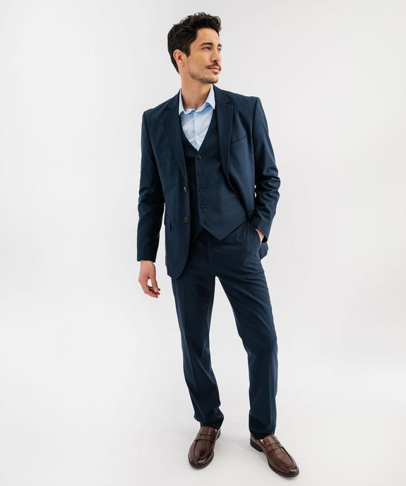 Gilet de costume sans manches uni homme vue1 - GEMO 4G HOMME - GEMO