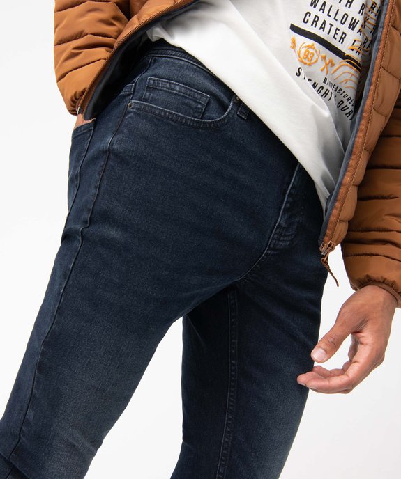 Jean homme coupe Skinny délavé  vue2 - GEMO 4G HOMME - GEMO