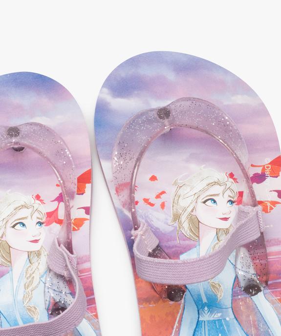 Tongs fille à paillettes - La Reine des Neiges II vue3 - REINE DES NEIGE - GEMO