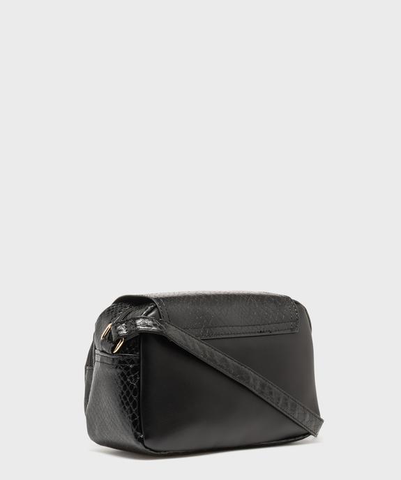 Sac à bandoulière en matière embossée femme vue2 - GEMO (ACCESS) - GEMO