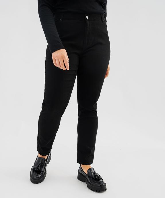 Pantalon coupe Regular taille ajustable femme grande taille vue5 - GEMO (G TAILLE) - GEMO