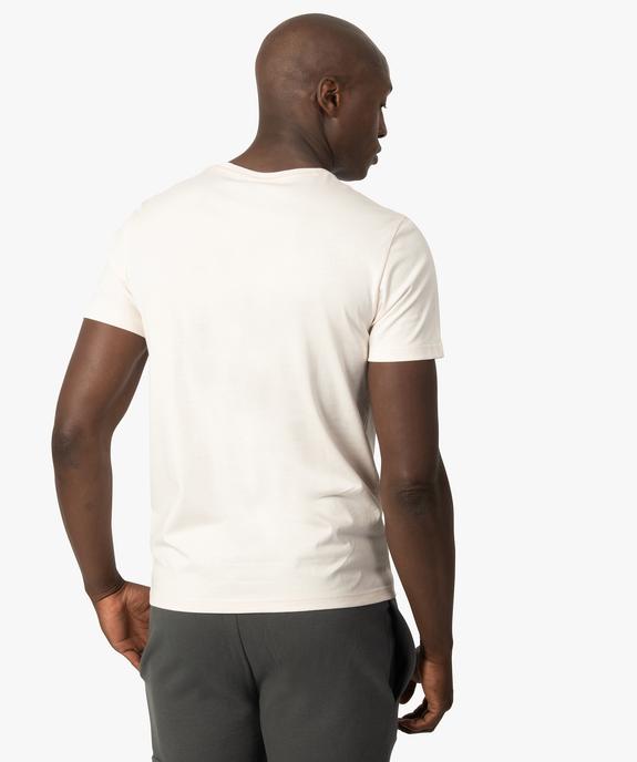 Tee-shirt homme avec motif tête de chien - Camps United vue3 - CAMPS UNITED - GEMO