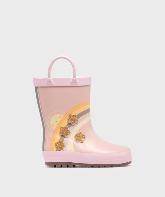 Bottes de pluie avec étoiles pailletées fille - Lovely Wings vue1 - LOVELY WINGS - GEMO