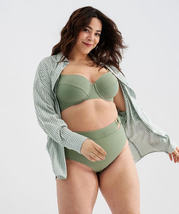 Bas de maillot de bain pailleté femme grande taille vue4 - GEMO (PLAGE) - GEMO