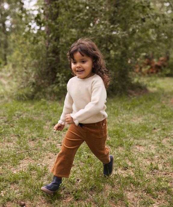 Pull moelleux, doux et extensible bébé fille - LuluCastagnette vue5 - LULUCASTAGNETTE - GEMO