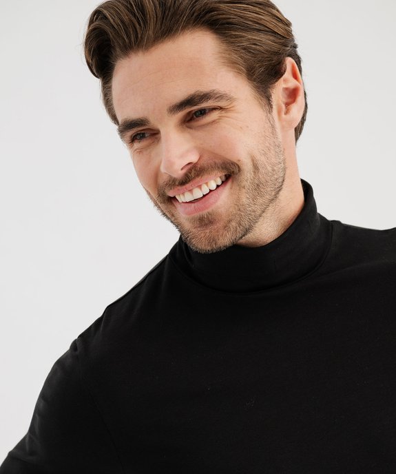 Tee-shirt à col roulé coupe slim homme vue6 - GEMO (HOMME) - GEMO