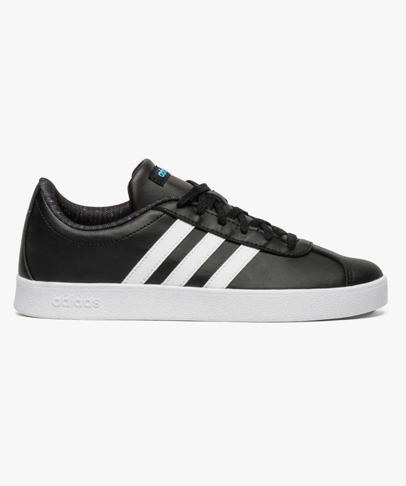 Tennis basse lacée à bandes contrastantes - Adidas Gazelle VL Court vue1 - ADIDAS - GEMO