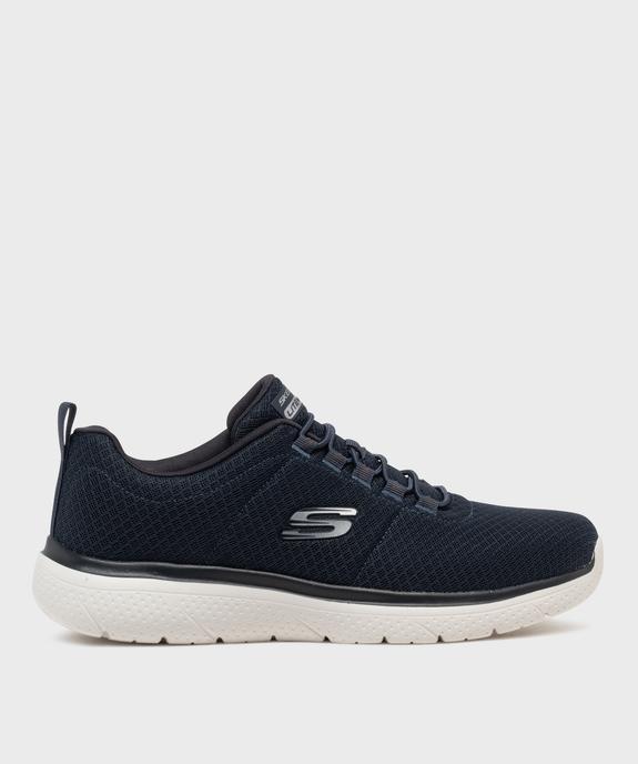 Baskets basses en mesh à semelle légère homme - Skechers vue1 - SKECHERS - GEMO