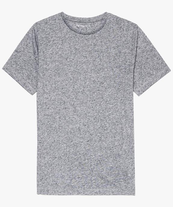 Tee-shirt garçon uni à manches courtes vue1 - GEMO 4G GARCON - GEMO