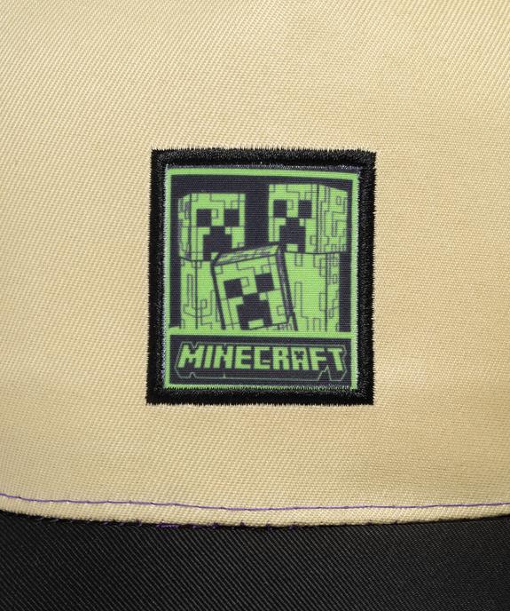 Casquette tricolore motif jeu de construction garçon - Minecraft vue3 - MINECRAFT - GEMO