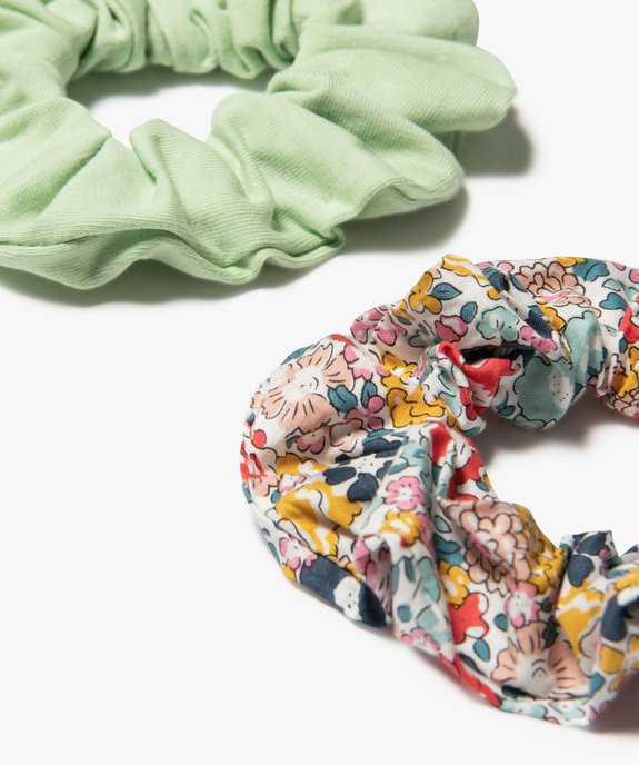 Chouchous pour les cheveux fille aux coloris assortis (lot de 2) vue2 - GEMO (ACCESS) - GEMO