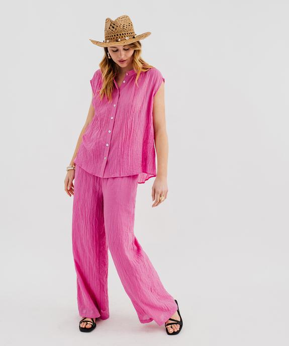 Blouse sans manches coupe oversize femme vue4 - GEMO(FEMME PAP) - GEMO